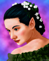 Elven Maid (click to see larger version)