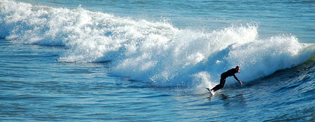 catching a wave